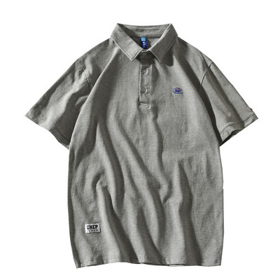 Ležerna muška majica s klasičnim ovratnikom i gumbima