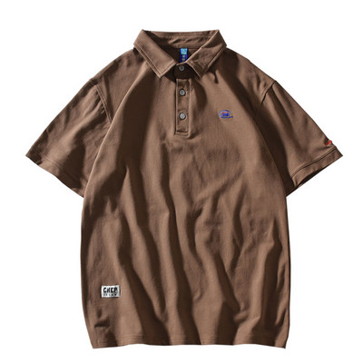 Ležerna muška majica s klasičnim ovratnikom i gumbima