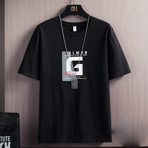 Ležerna muška majica s okruglim izrezom - više boja