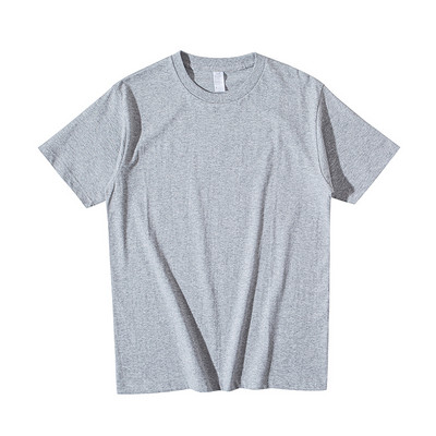 Ανδρικό μπλουζάκι με κοντά μανίκια και οβάλ λαιμόκοψη