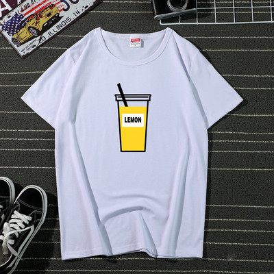 Muška ležerna majica s okruglim izrezom i printom