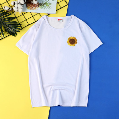 Muška ležerna majica s okruglim izrezom i printom