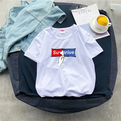 Muška ležerna majica s okruglim izrezom i printom