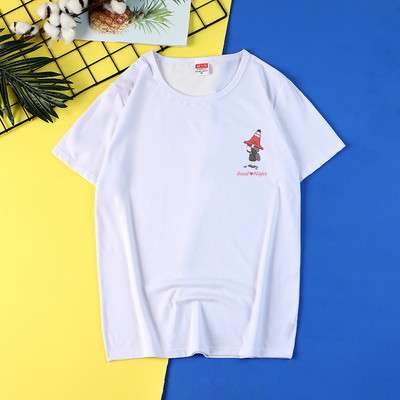 Muška ležerna majica s okruglim izrezom i printom