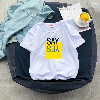 Muška ležerna majica s okruglim izrezom i printom