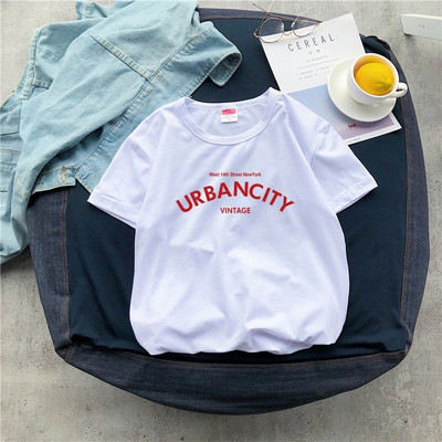 Muška ležerna majica s okruglim izrezom i printom