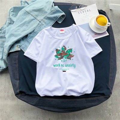 Muška ležerna majica s okruglim izrezom i printom