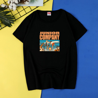 Muška ležerna majica s okruglim izrezom i printom