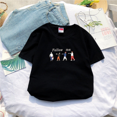 Muška ležerna majica s okruglim izrezom i printom