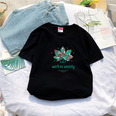 Muška ležerna majica s okruglim izrezom i printom