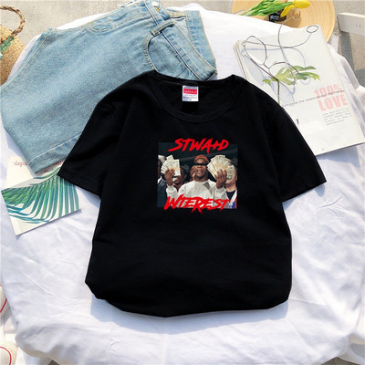 Muška ležerna majica s okruglim izrezom i printom