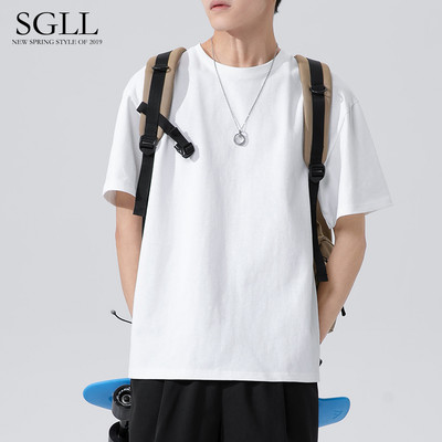 Muška jednobojna majica kratkih rukava