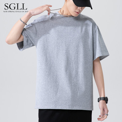 Muška jednobojna majica kratkih rukava