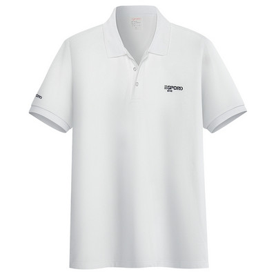 Ležerna muška bluza s klasičnim ovratnikom i izvezenim natpisom