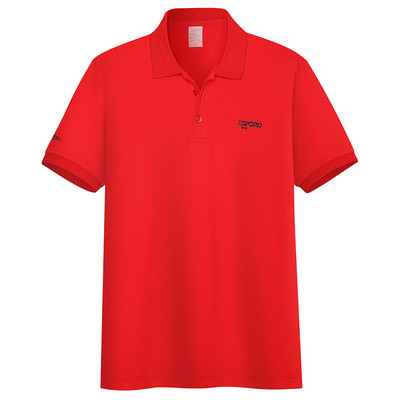 Ležerna muška bluza s klasičnim ovratnikom i izvezenim natpisom