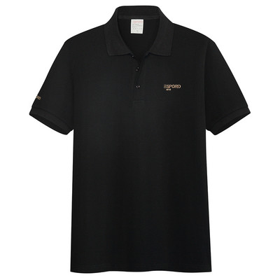 Ležerna muška bluza s klasičnim ovratnikom i izvezenim natpisom