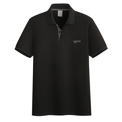 Ležerna muška bluza s klasičnim ovratnikom i izvezenim natpisom