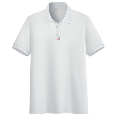 Ležerna muška bluza s klasičnim ovratnikom i izvezenim natpisom