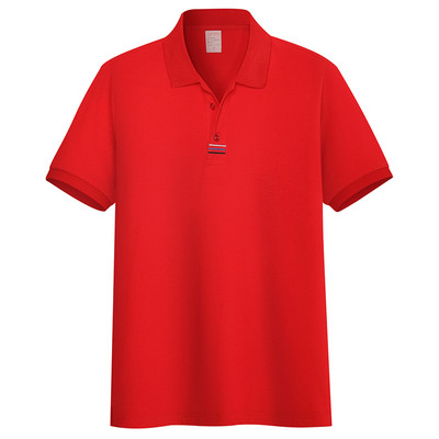 Ležerna muška bluza s klasičnim ovratnikom i izvezenim natpisom