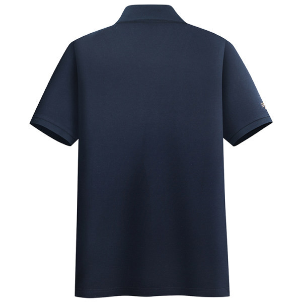 Ležerna muška bluza s klasičnim ovratnikom i izvezenim natpisom