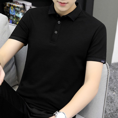 Bluza barbateasca de vara model montata cu nasturi si guler clasic