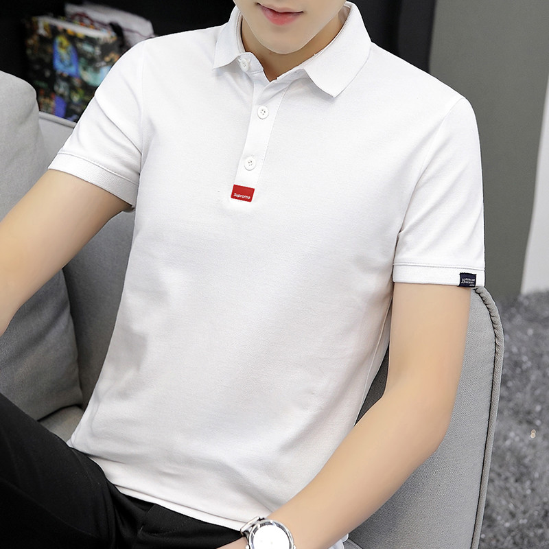 Bluza barbateasca de vara model montata cu nasturi si guler clasic