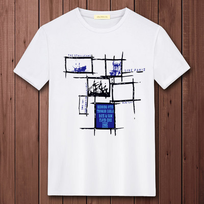 Muška majica s okruglim izrezom i kratkim rukavima - više modela