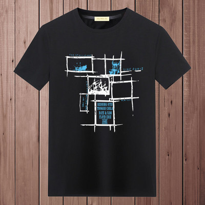 Muška majica s okruglim izrezom i kratkim rukavima - više modela