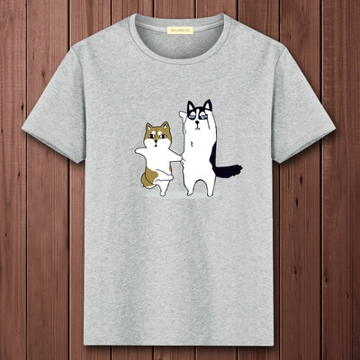 Muška majica s okruglim izrezom i kratkim rukavima - više modela