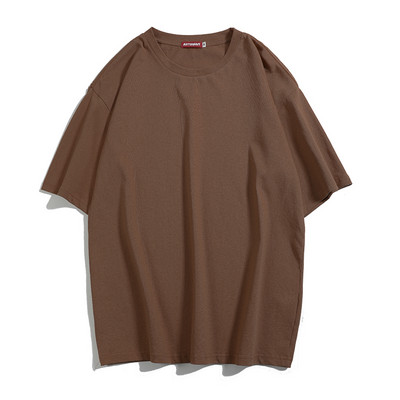 Ανδρικό μπλουζάκι απλό μοντέλο με κοντά μανίκια σε διάφορα χρώματα