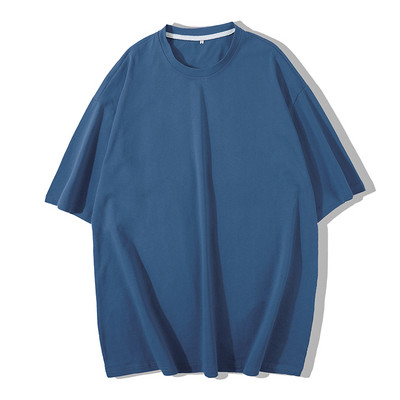 Ανδρικό μπλουζάκι απλό μοντέλο με κοντά μανίκια σε διάφορα χρώματα