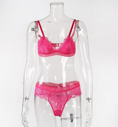 Set intim de dama din doua parti cu dantela