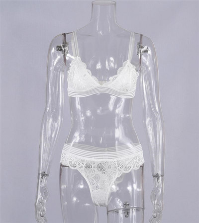 Set intim de dama din doua parti cu dantela