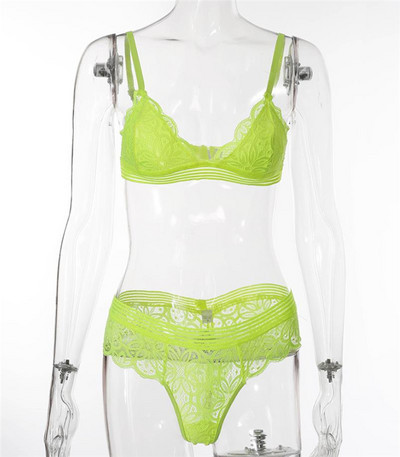 Set intim de dama din doua parti cu dantela