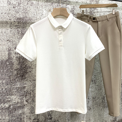 Ανδρική casual μπλούζα απλό μοντέλο - μεγάλο μέγεθος