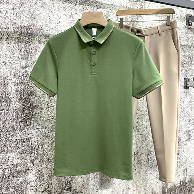 Ανδρική casual μπλούζα απλό μοντέλο - μεγάλο μέγεθος