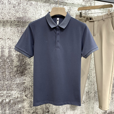 Ανδρική casual μπλούζα απλό μοντέλο - μεγάλο μέγεθος