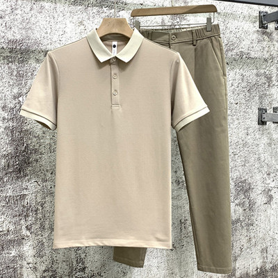 Ανδρική casual μπλούζα απλό μοντέλο - μεγάλο μέγεθος