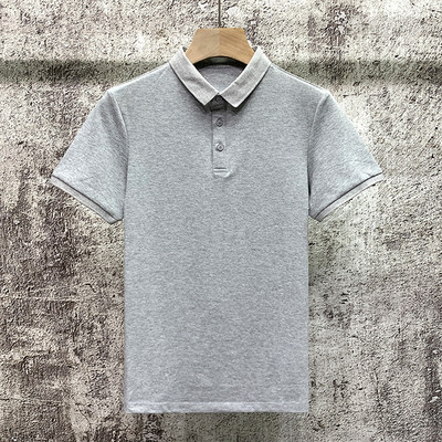 Ανδρική casual μπλούζα απλό μοντέλο - μεγάλο μέγεθος