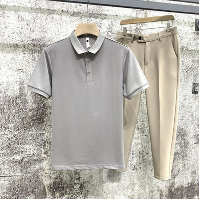 Ανδρική casual μπλούζα απλό μοντέλο - μεγάλο μέγεθος