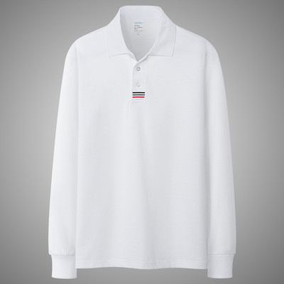 Jednobojna ležerna bluza s klasičnim ovratnikom za muškarce