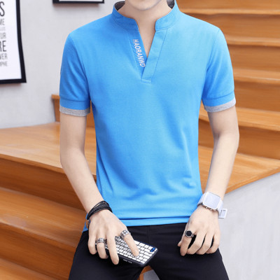 Bluză bărbătească cu mâneci scurte - două modele