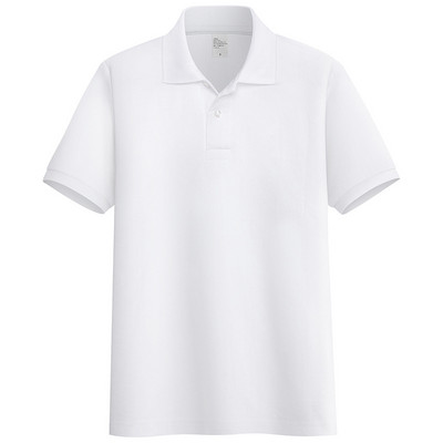 Tricou pentru bărbați cu guler și nasturi clasici - în mai multe culori