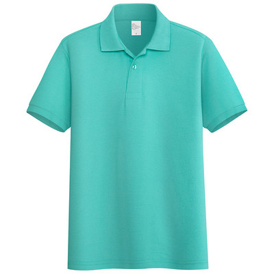 Tricou pentru bărbați cu guler și nasturi clasici - în mai multe culori