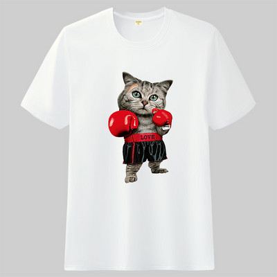 Moderna muška majica s printom i kratkim rukavima