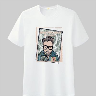 Moderna muška majica s printom i kratkim rukavima