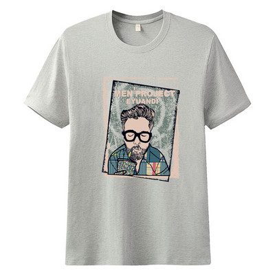 Moderna muška majica s printom i kratkim rukavima