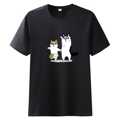 Moderna muška majica s printom i kratkim rukavima