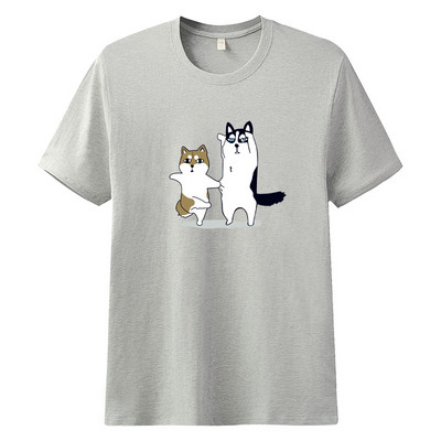 Moderna muška majica s printom i kratkim rukavima