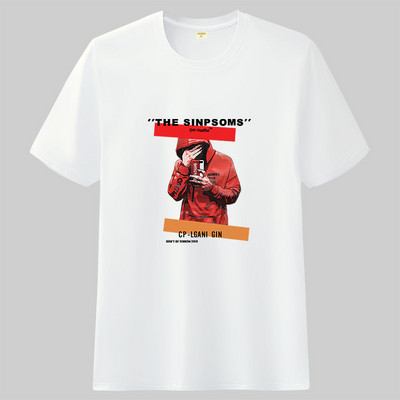 Moderna muška majica s printom i kratkim rukavima